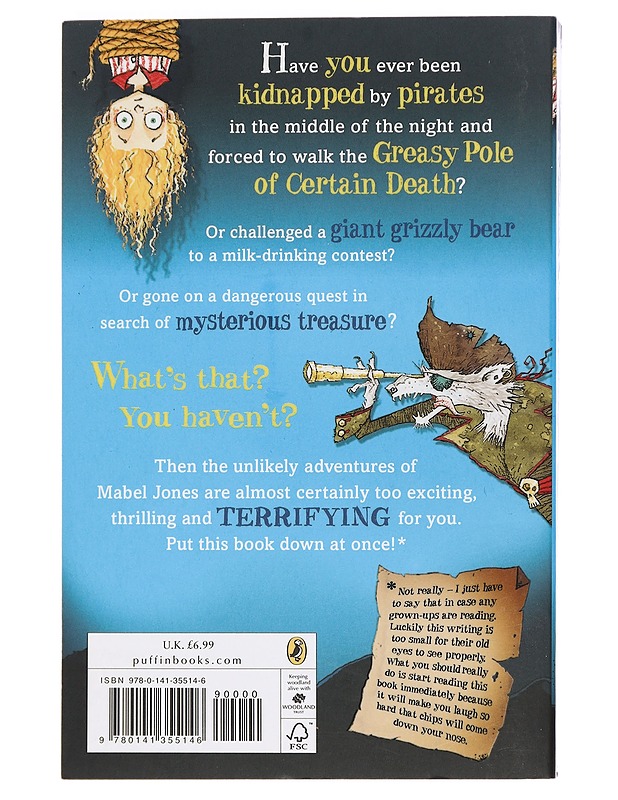 The unlikely adventures of Mabel Jones - Mabbitt, Will - Lastenkirjat - 10105451358 - 1