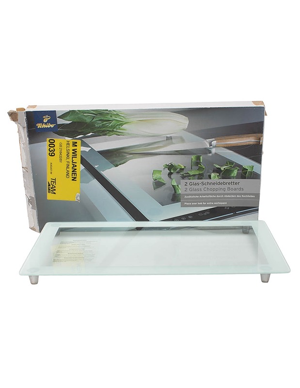 TCHIBO lasinen leikkuupöytä, 2kpl - Muut astiat - 10105451363 - 0