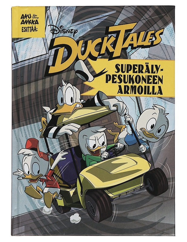 Superpesukoneen armoilla - Caramagna, Joe - Sarjakuvat - 10105451376 - 0