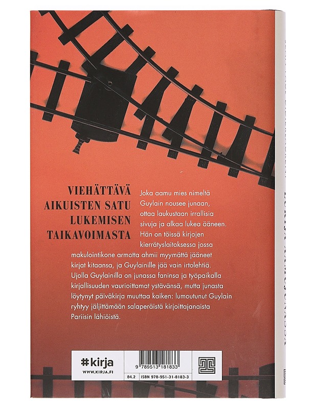 Lukija aamujunassa - Didierlaurent, Jean-Paul - Romaanit ja novellit - 10105451382 - 1