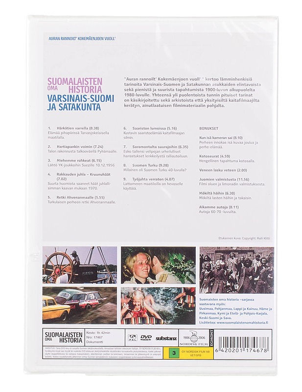 Suomalaisten oma Historia - DVD - DVD-elokuvat - 10105451388 - 1