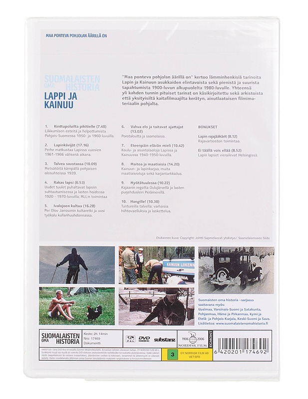 Suomalaisten oma Historia - DVD - DVD-elokuvat - 10105451394 - 1