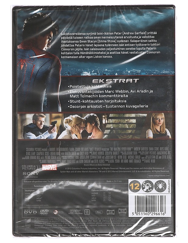 The Amazing Spider-Man - DVD - DVD-elokuvat - 10105451427 - 1
