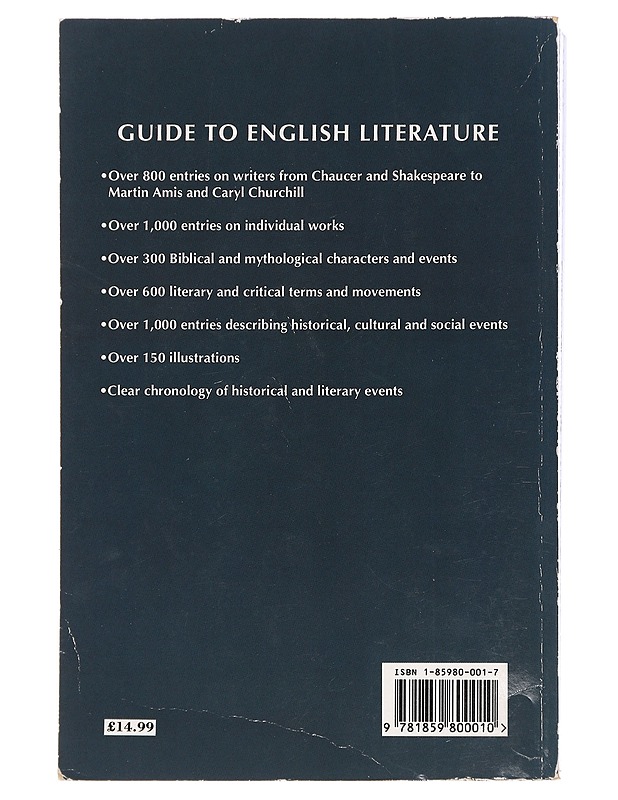 Guide to English literature - Wynne-Davies, Marion - Tietokirjat ja oppaat - 10105451429 - 1