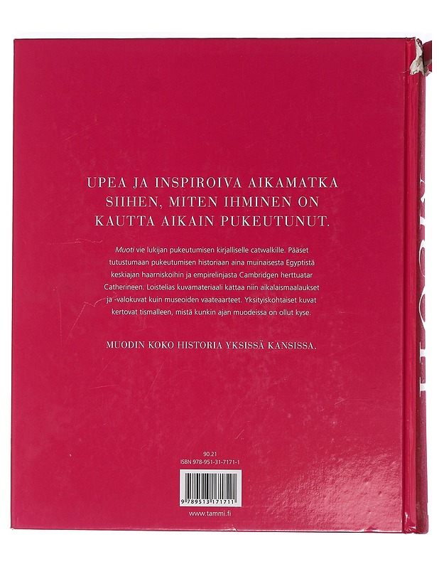 Muoti : tyylit ja vaatteet kautta aikojen - Jänisniemi, Laura - Historiakirjat - 10105451466 - 1