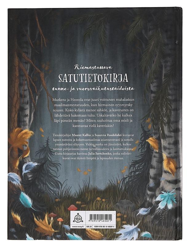 Murkens ja hirmuinen syysmyrsky - Kallio, Maaret - Lastenkirjat - 10105451465 - 1