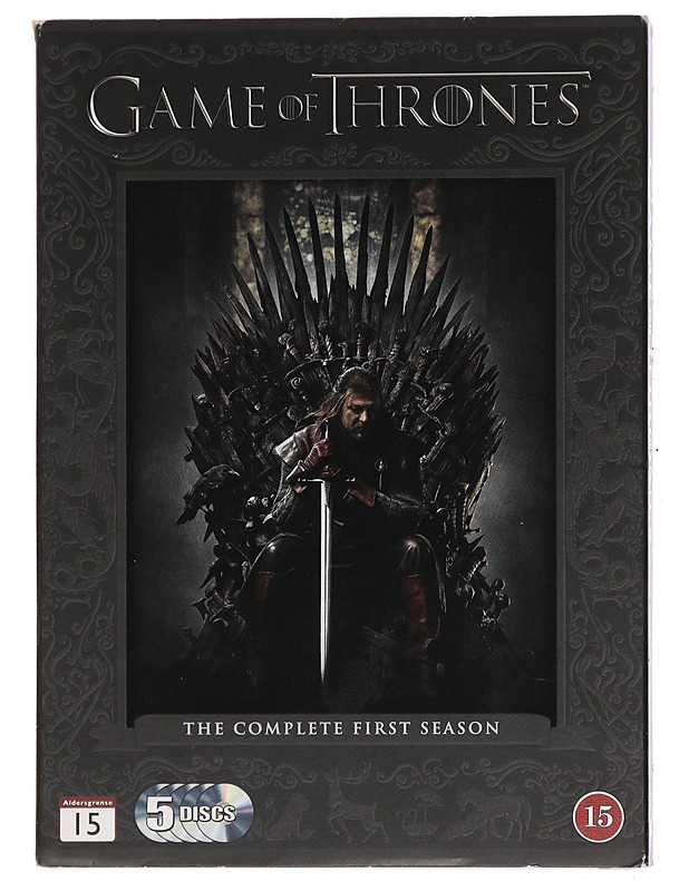 Game Of Thrones: The Complete First Season - DVD - DVD-elokuvat - 10105451468 - 0