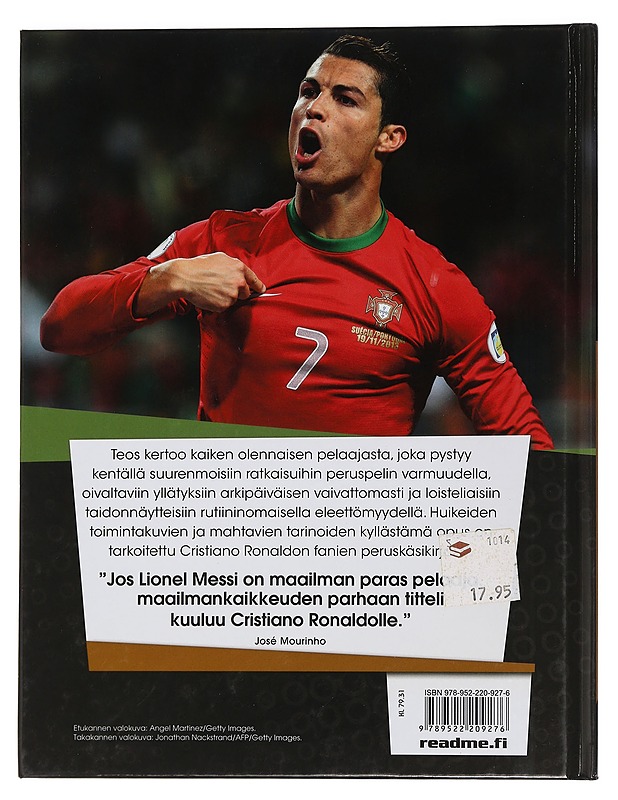 Cristiano Ronaldo : supertähti - Spragg, Iain - Elämäkerrat ja muistelmat - 10105451476 - 1