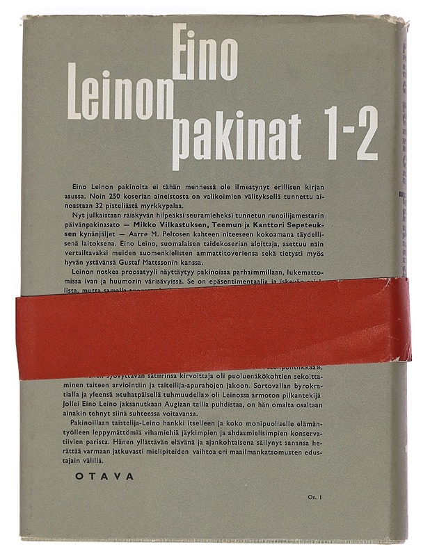 Eino Leinon pakinat 1 - Peltonen, Aarre M. - Romaanit ja novellit - 10105451488 - 1