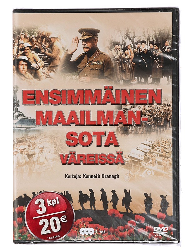 Ensimmäinen Maailmansota Väreissä - DVD - DVD-elokuvat - 10105451500 - 0