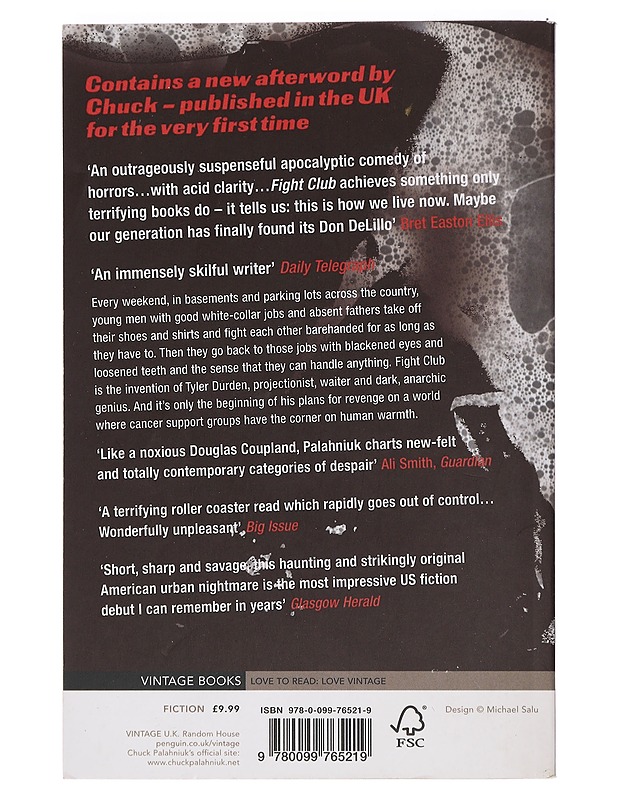 Fight club - Chuck Palahniuk - Romaanit ja novellit - 10105451505 - 1