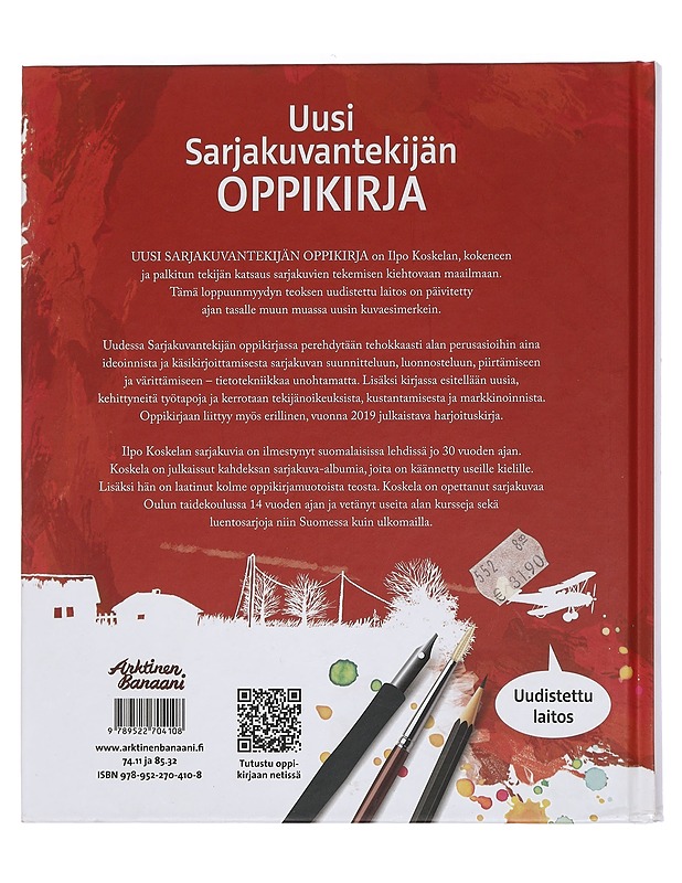 Uusi sarjakuvantekijän oppikirja - Ilpo Koskela - Tietokirjat ja oppaat - 10105451514 - 1