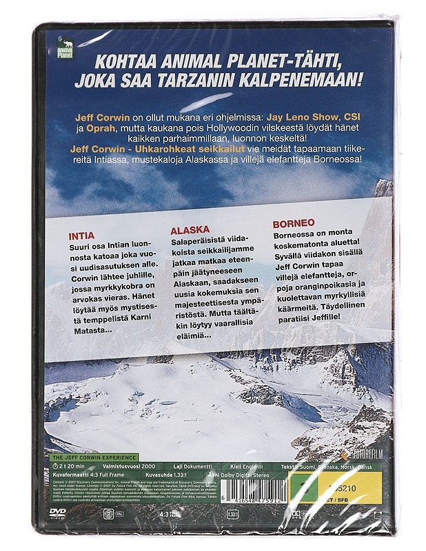 Jeff Corwin: Uhkarohkeat Seikkailut - DVD - DVD-elokuvat - 10105451515 - 1