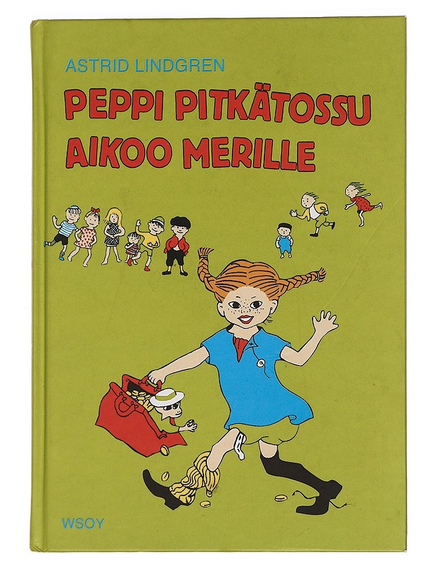 Peppi Pitkätossu aikoo merille - Lindgren, Astrid - Lastenkirjat - 10105451535 - 0