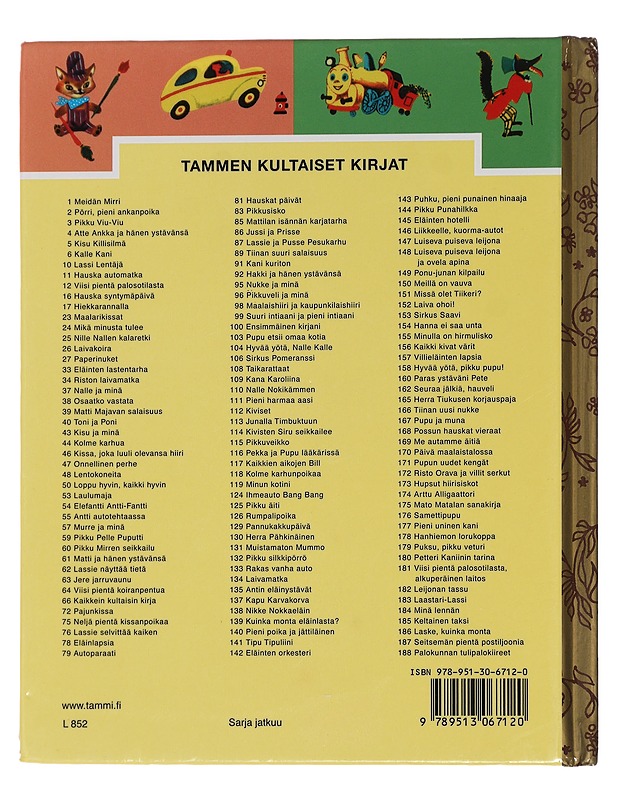 Hyvää yötä, Nalle Kalle - Scarry, Patsy - Lastenkirjat - 10105451541 - 1