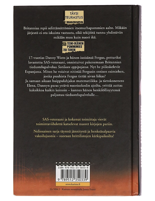 Maksun aika - McNab, Andy - Jännitys ja dekkarit - 10105451586 - 1