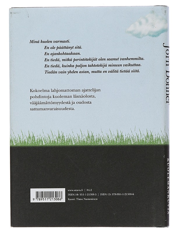 Kuolemankuvia - Donner, Jörn - Elämäkerrat ja muistelmat - 10105451618 - 1