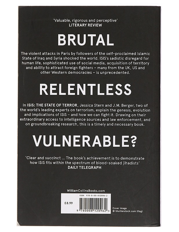 ISIS : the state of terror - Stern, Jessica Stern - Tietokirjat ja oppaat - 10105451628 - 1