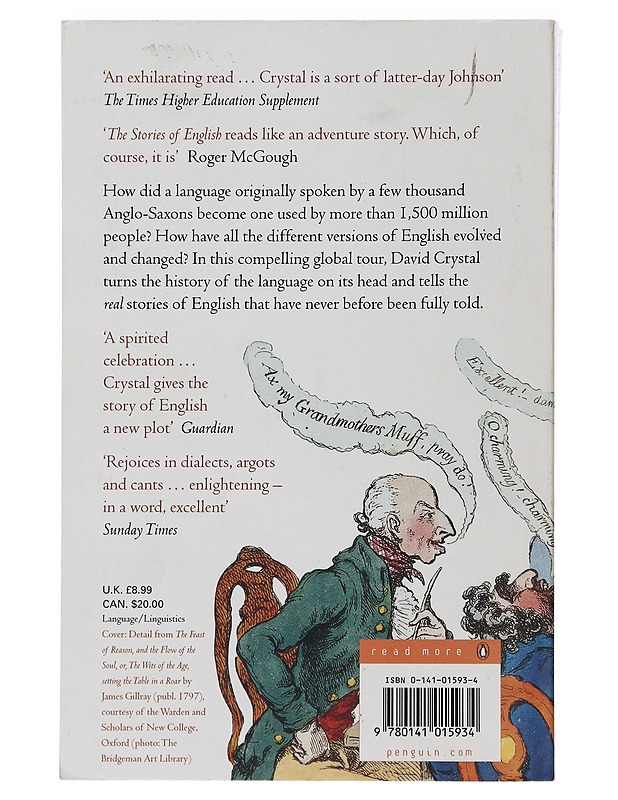 The stories of English - David Crystal - Historiakirjat - 10105451627 - 1