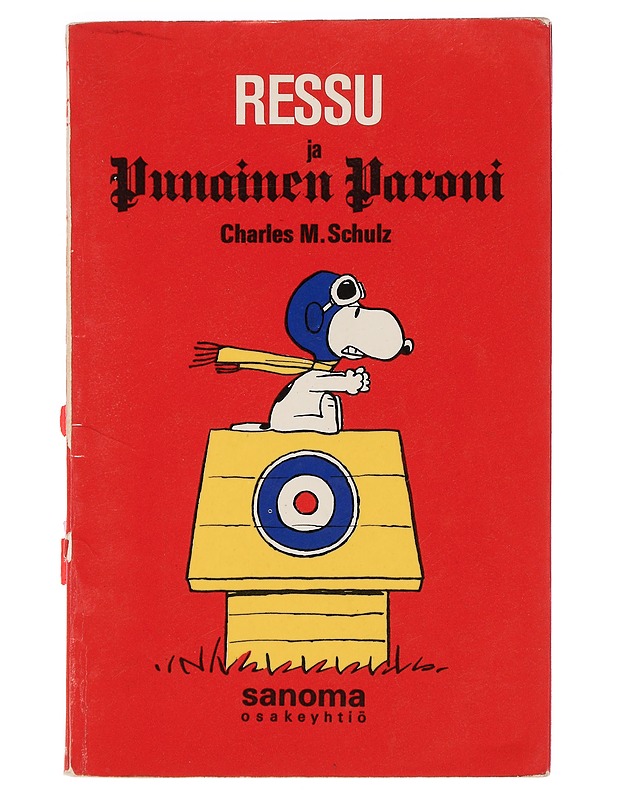 Ressu ja punainen paroni - Charles M. Schulz - Sarjakuvat - 10105451637 - 0