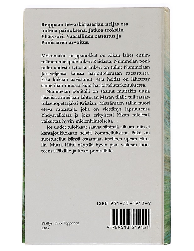 On hevosten aika : tyttöromaani - Merja Jalo - Nuorten kirjat - 10105451642 - 1