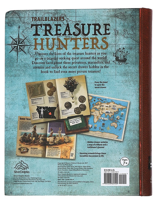 Trailblazers: Treasure Hunters - Steele, Philip - Lastenkirjat - 10105451651 - 1