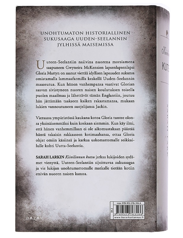 Kiivilinnun kutsu - Lark, Sarah - Romaanit ja novellit - 10105451656 - 1