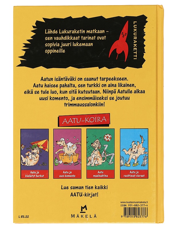 Aatu ja uusi komento - Anderson, Scoular - Lastenkirjat - 10105451681 - 1