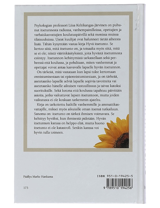 Hyvä itsetunto - Liisa Keltikangas-Järvinen - Tietokirjat ja oppaat - 10105451702 - 1