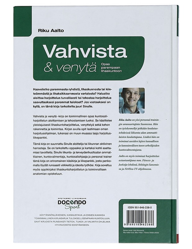 Vahvista & venytä : opas parempaan lihaskuntoon - Aalto, Riku - Tietokirjat ja oppaat - 10105451723 - 1
