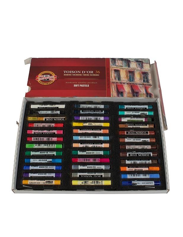 KOH-I-NOOR Toison D´or  pastelliliidut, 36 kpl - Askartelu - 10105451738 - 0