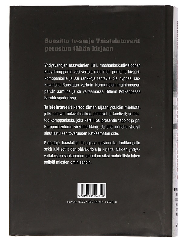 Taistelutoverit : Normandian maihinnoususta Hitlerin kotkanpesään - Ambrose, Stephen E. - Elämäkerrat ja muistelmat - 10105451739 - 1