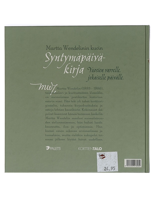 Syntymäpäiväkirja Martta Wendelinin kuvin - Harrastekirjat - 10105451768 - 1