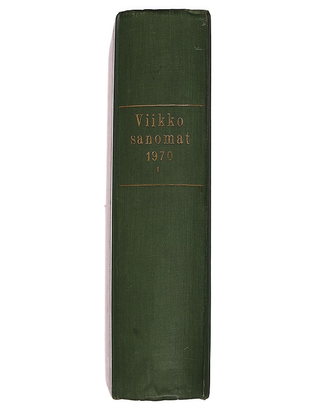 Viikko sanomat 1970 vuosikerran osa 1 - Torikka Jalmari  - Lehdet - 10105451788 - 1