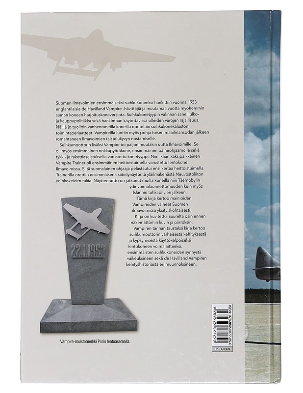 [Suomen ilmavoimien lentokoneet]. 5, De Havilland Vampire in Finnish air force - Laukkanen, Jyrki - Historiakirjat - 10105451795 - 1