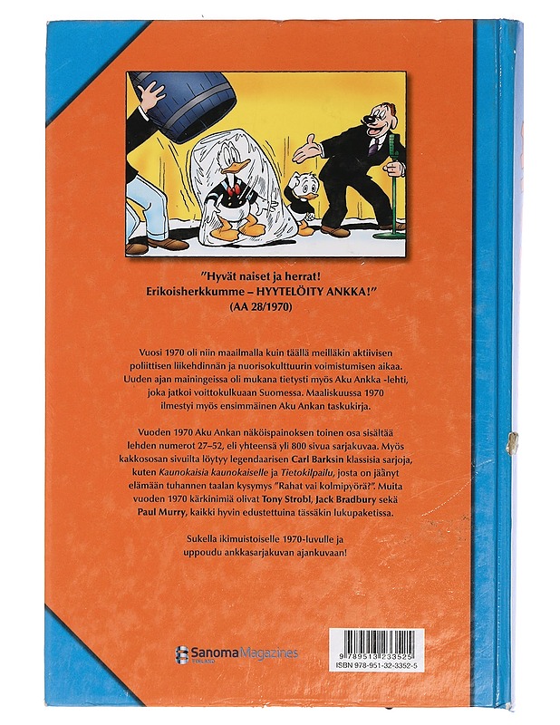 Aku Ankka : näköispainos vuosikerrasta 1970. II - Kastari, Anna - Sarjakuvat - 10105451810 - 1