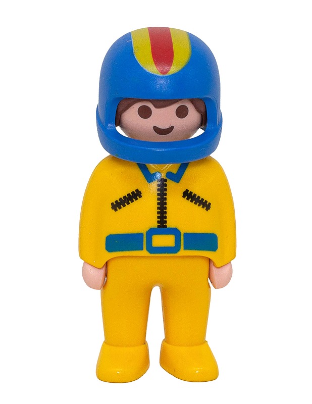 PLAYMOBIL 123 kilpa-ajaja figuuri - Lasten lelut - 10105451812 - 0