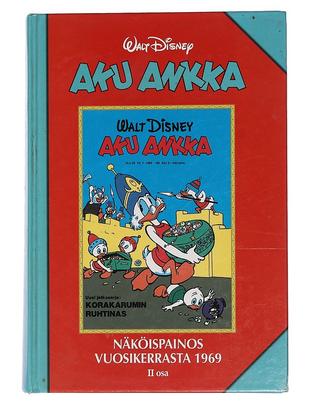Aku Ankka : näköispainos vuosikerrasta 1969. II osa - Äärilä, Mika - Lastenkirjat - 10105451817 - 0