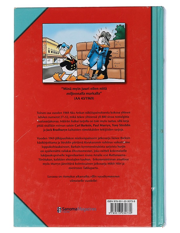Aku Ankka : näköispainos vuosikerrasta 1969. II osa - Äärilä, Mika - Lastenkirjat - 10105451817 - 1