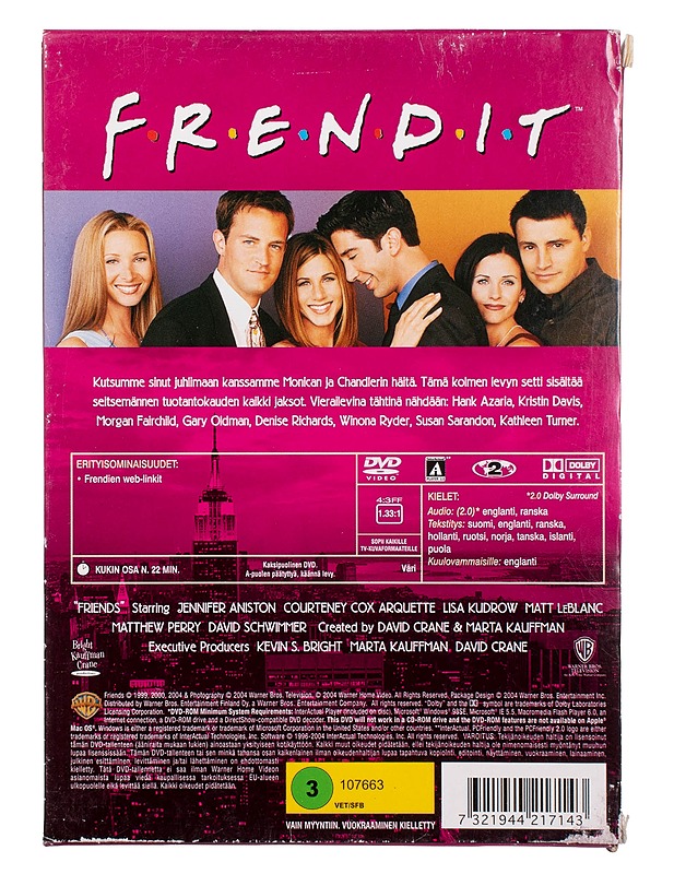 Frendit 7. kausi - DVD - DVD-elokuvat - 10105451839 - 1