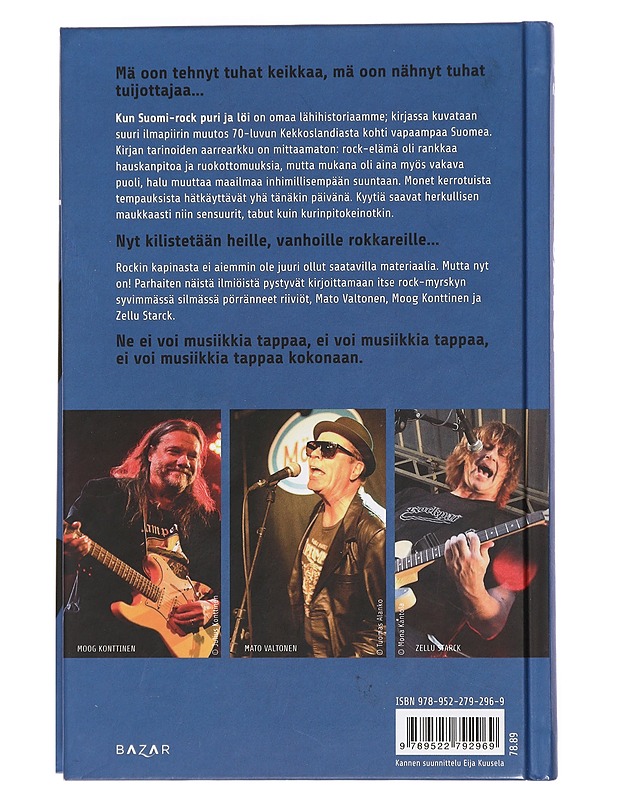 Kun Suomi-rock puri ja löi : kapina-rockin synty, nousu, vaino ja (t)uho - Valtonen, Mato - Historiakirjat - 10105451865 - 1