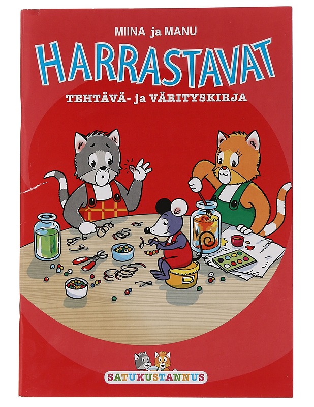 Miina ja Manu harrastavat : tehtävä- ja värityskirja - Teerenhovi, Suvi - Lastenkirjat - 10105451878 - 0