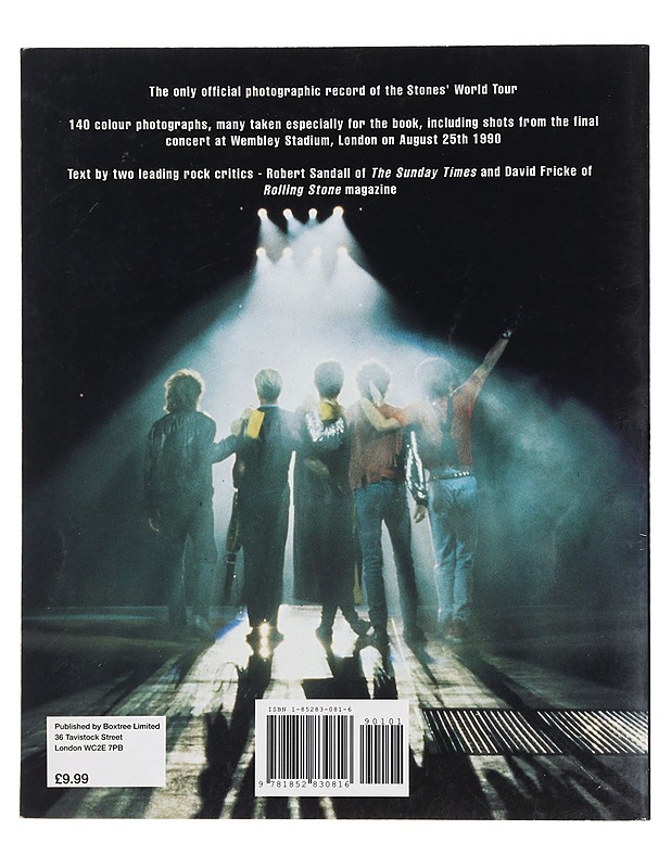 Rolling Stones : Images of the world tour 1989-1990 - Fricke, David - Tietokirjat ja oppaat - 10105451893 - 1