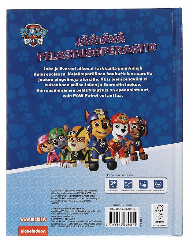 Jäätävä Pelastusoperaatio - Sirpa Vuento - Lastenkirjat - 10105451897 - 1
