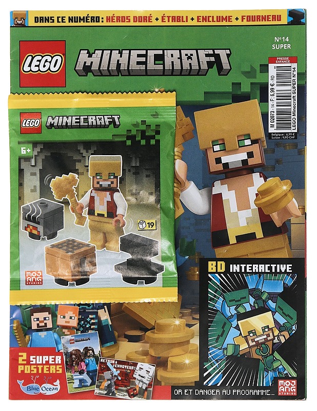 LEGO Minecraft Numero: 14 Super - Lehdet - 10105451920 - 0