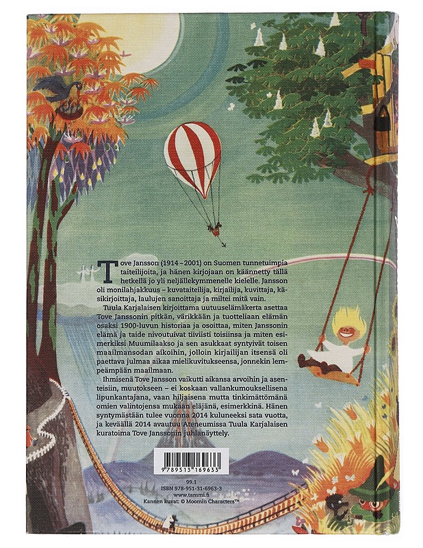 Tove Jansson : tee työtä ja rakasta - Tuula Karjalainen - Lastenkirjat - 10105451918 - 1