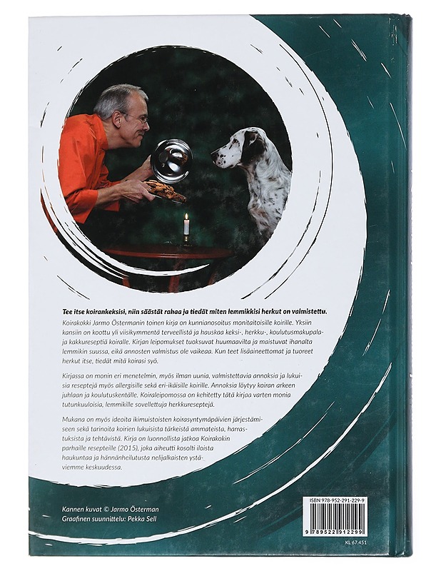 Koirakokin parhaat keksit ja herkut - Österman, Jarmo - Harrastekirjat - 10105451932 - 1