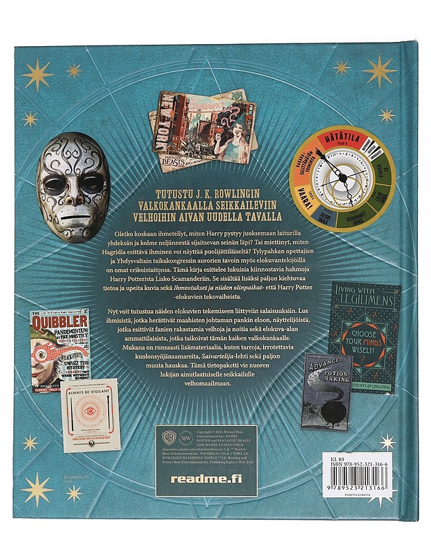 J.K. Rowlingin velhomaailma : Magiaa. Osa 1  - Revenson, Jody - Lastenkirjat - 10105451940 - 1