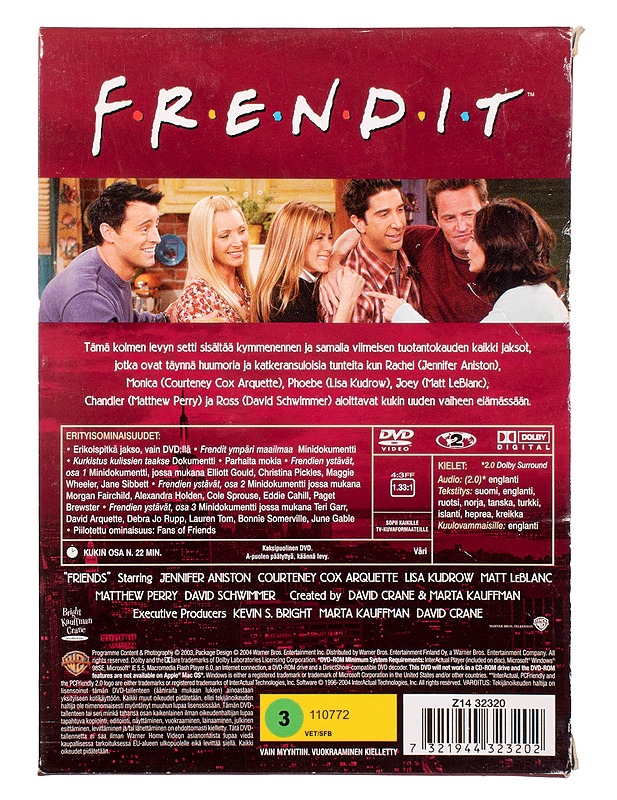 Frendit: 10. Vuosi - DVD - DVD-elokuvat - 10105451981 - 1