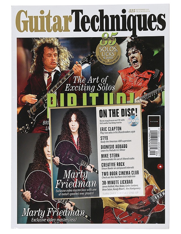 Guitar Techniques Sept. 2021 - Musiikki- ja elokuvakirjat - 10105451992 - 0